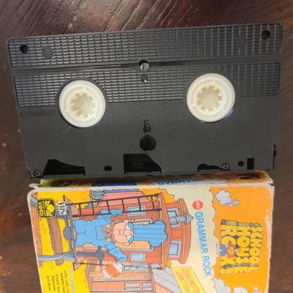 Vintage Schoolhouse Rock VCR VHS Tape Movie Grammar Rock 1987 ORIGINAL - Picture 7 of 7